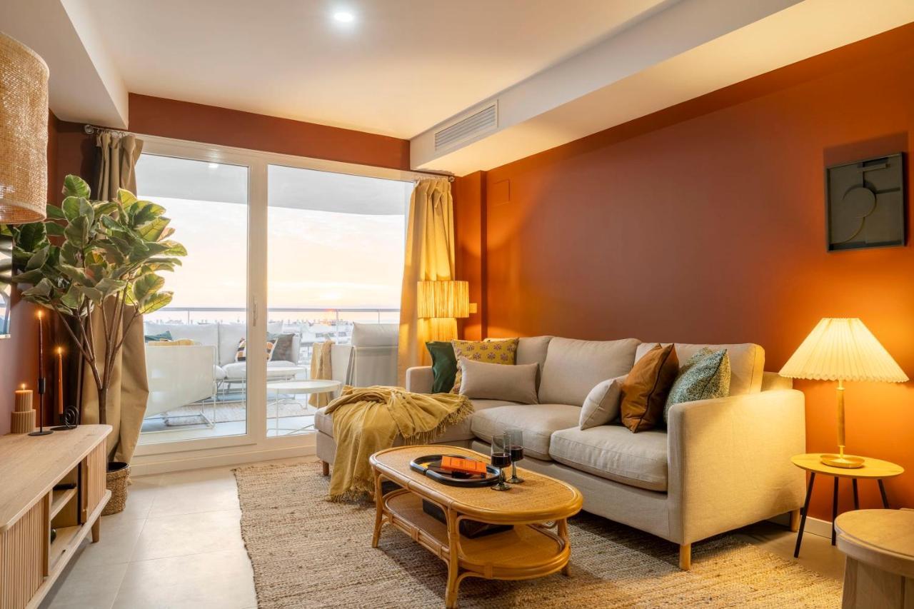 Gran Canet 2Br! Walk To Beach, Sea View, Sauna & Gym カネット・デ・ベレンゲル エクステリア 写真